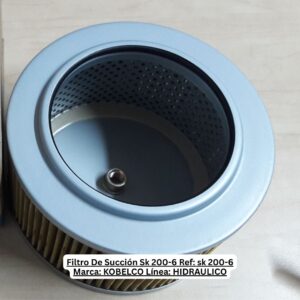 Filtro De Succión Sk 200-6 Ref: sk 200-6 Marca: KOBELCO Línea: HIDRAULICO