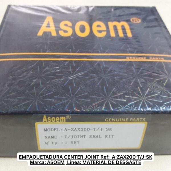 EMPAQUETADURA CENTER JOINT ASOEM A-ZAX200-TJ-SK Diamantek