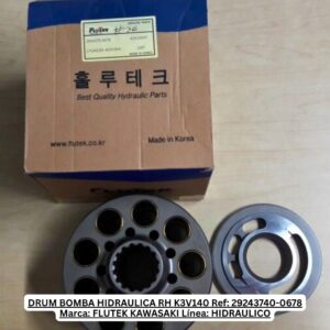 DRUM BOMBA HIDRÁULICA RH K3V140 FLUTEK KAWASAKI