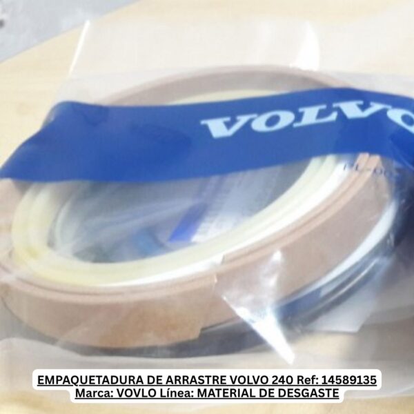 EMPAQUETADURA DE ARRASTRE VOLVO 240 Ref: 14589135 Marca: VOVLO Línea: MATERIAL DE DESGASTE Ref: 14589135