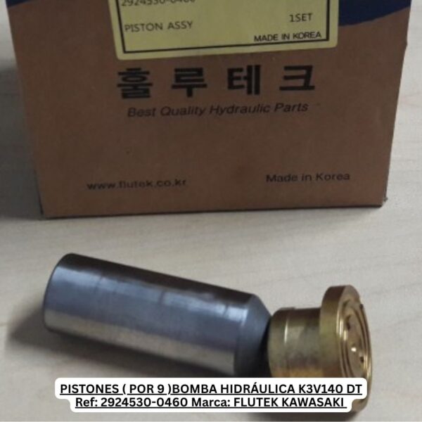 PISTONES ( POR 9 )BOMBA HIDRAULICA K3V140 DT