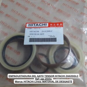 EMPAQUETADURA DEL GATO TENSOR HITACHI ZAX200LC Ref: zax 200lc Marca: HITACHI Línea: MATERIAL DE DESGASTE