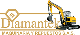 LOGO DIAMANTEK REPUESTOS MAQUINARIA AMARILLA