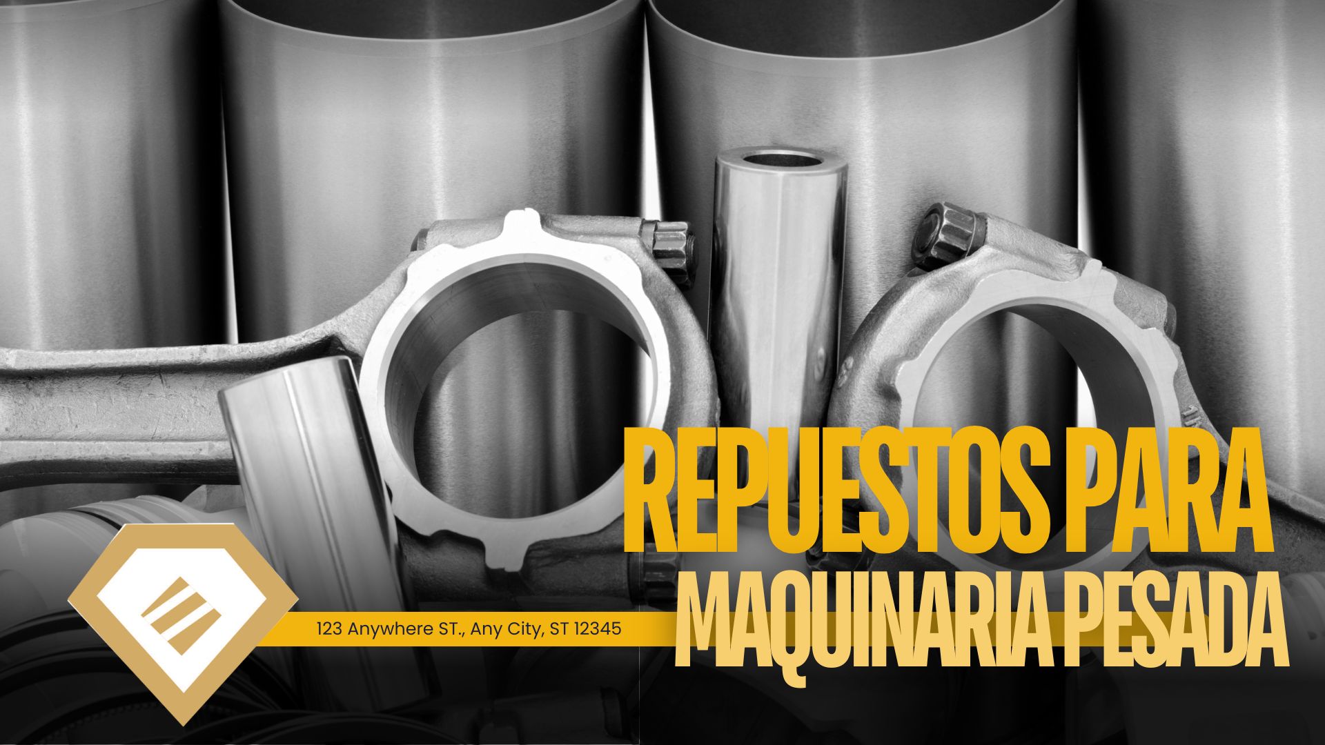 Piezas originales Diamantek para retroexcavadora