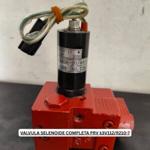 VALVULA SELENOIDE COMPLETA PRV K3V112/R210-7