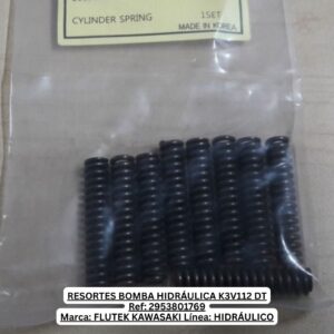 RESORTES BOMBA HIDRAULICA K3V112 DT Ref: 2953801769